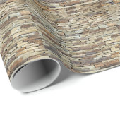 古い石塀の質 ラッピングペーパー (ロールコーナー)