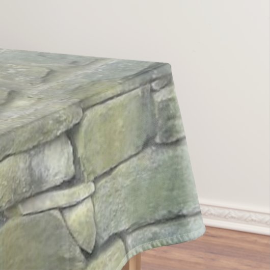 古い石塀パターン、素朴なテーブルクロス テーブルクロス (インサイチュ)