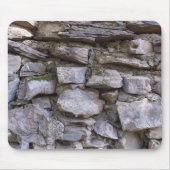 古い石壁 マウスパッド (正面)