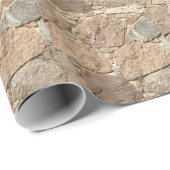 古い石 ラッピングペーパー (ロールコーナー)