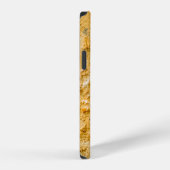 古い砂岩のテクスチャ。石、テクスチャー、抽象的、アン iPhoneケース (右側面)