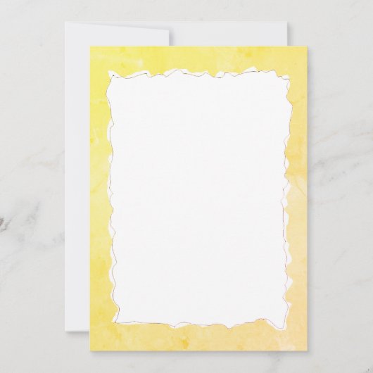 古い破れた紙フレームテクスチャDIY カード (正面)