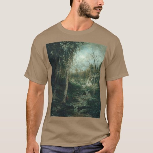 古い空き地の絵画 (1881) - Tシャツ (正面)