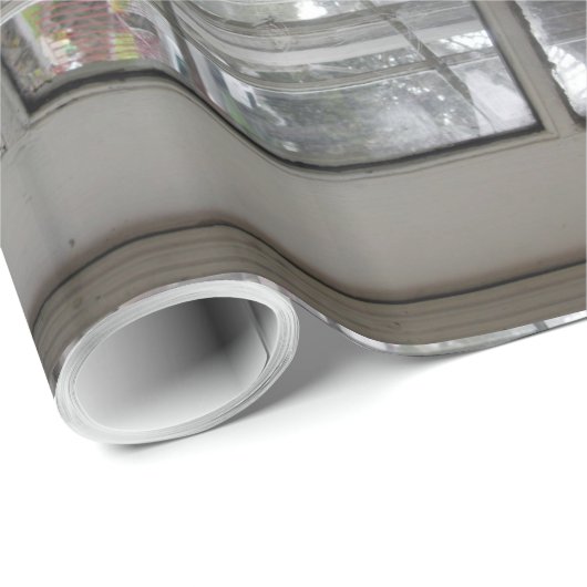 古い窓カリフォルニアのコテッジのすべての行事によるライト ラッピングペーパー (ロールコーナー)