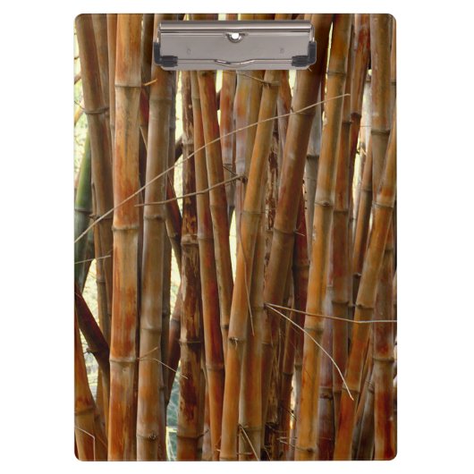 古い竹のクリップボード クリップボード (正面)
