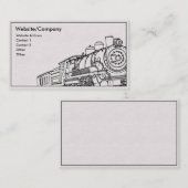 古い第9 名刺 (正面/裏面)