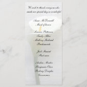 古い筆跡でユリを呼ぶ プログラム (裏面)