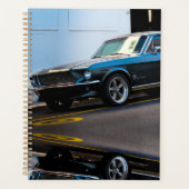 古い筋肉のクラシック車の詳細ドライバ プランナー手帳 (正面)