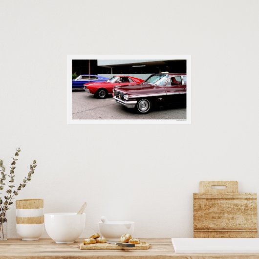 古い筋肉 ポスター (キッチン)