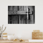 古い納屋のドア3 ポスター (キッチン)