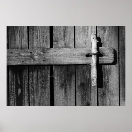 古い納屋のドア3 ポスター (正面)