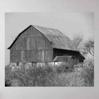 古い納屋のポスター ポスター