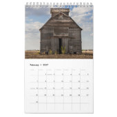 古い納屋の記憶-写真 カレンダー (2月 2027)