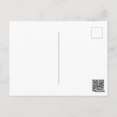 古い納屋の誕生日プレート ポストカード (裏面)