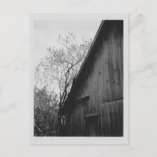 古い納屋の郵便はがき ポストカード