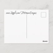 古い納屋はがき ポストカード (裏面)