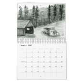 古い納屋はカレンダーをスケッチします カレンダー (3月 2027)