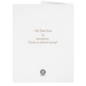 古い納屋ドアカード (裏面)