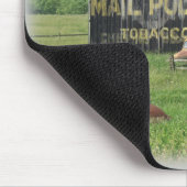 古い納屋郵便袋のタバコの広告 マウスパッド (コーナー)