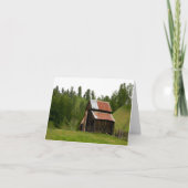 古い納屋… カード (正面)