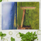 古い納屋 キッチンタオル (折り畳み)