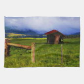 古い納屋 キッチンタオル (横)