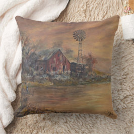 古い納屋 クッション