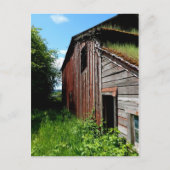 古い納屋 ポストカード (正面)