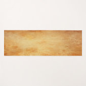 古い紙テクスチャルックフィットネスエレガントテンプレート ヨガマット (正面(横))