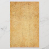 古い紙ルックエレガントヴィンテージ型文字テンプレート 便箋 (裏面)