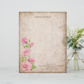 古い紙文字 (スタンド正面)