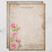 古い紙文字 (正面/裏面)