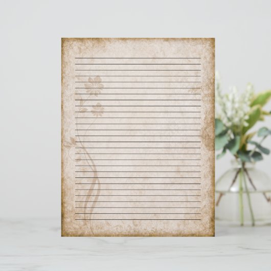 古い紙文字 (スタンド正面)