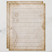 古い紙文字 (正面/裏面)