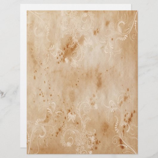 古い紙文字 (正面/裏面)