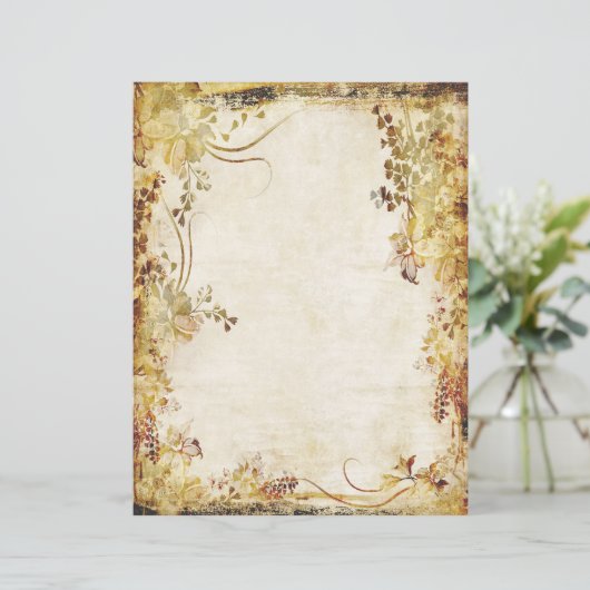 古い紙文房具紙 (スタンド正面)