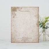 古い紙文房具紙 (スタンド正面)