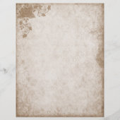 古い紙文房具紙 (裏面)