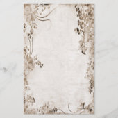 古い紙文房具 便箋 (正面)