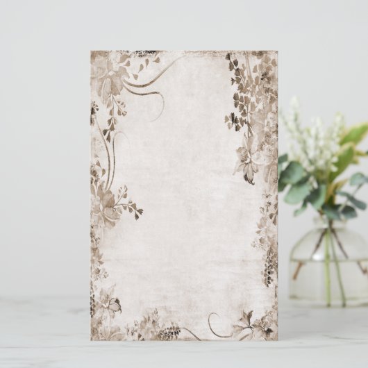 古い紙文房具 便箋 (スタンド正面)