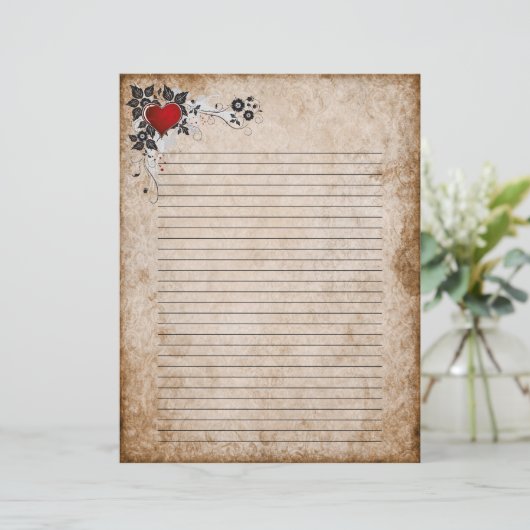 古い紙 (スタンド正面)