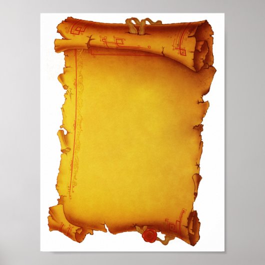 古い紙 ポスター (正面)