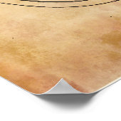 古い紙 |写真カメラ特許 ポスター (角)