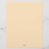 古い紙(緑離れ) レターヘッド (裏面)