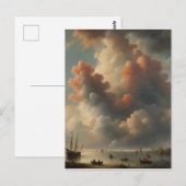 古い素晴らしオランダ素晴らしアートトレンド最高傑作! ポストカード (正面/裏面)