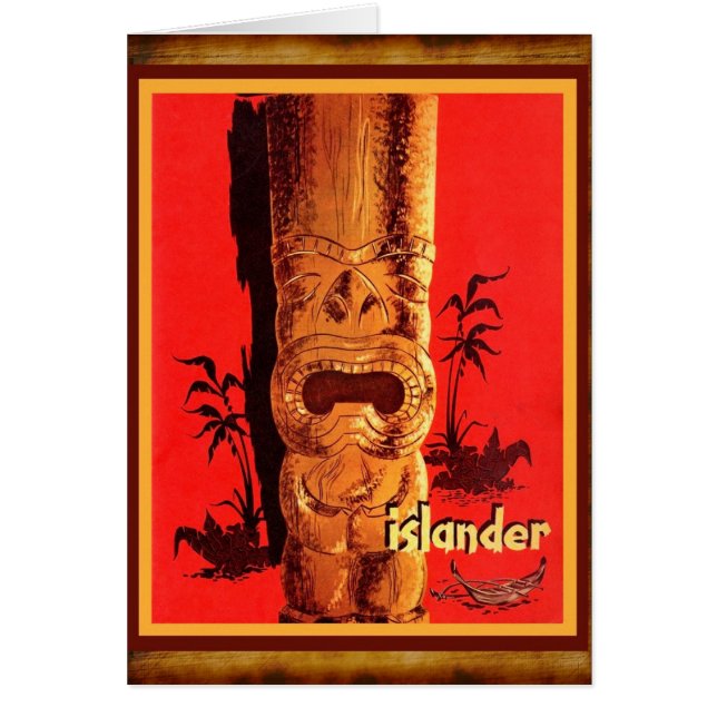 古い素晴らし中世紀のティキ！ (正面)