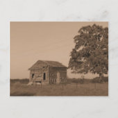 古い素朴倉庫 ポストカード (正面)