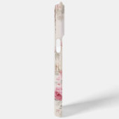 古い素朴木材のコテージスタイルバラと名前 Case-Mate iPhoneケース (裏面 / 右)