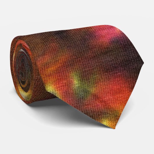 古い絞り染め ネクタイ (ロール)