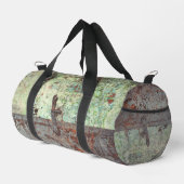 古い絵を描錆び戸 ダッフルバッグ (右コーナー)